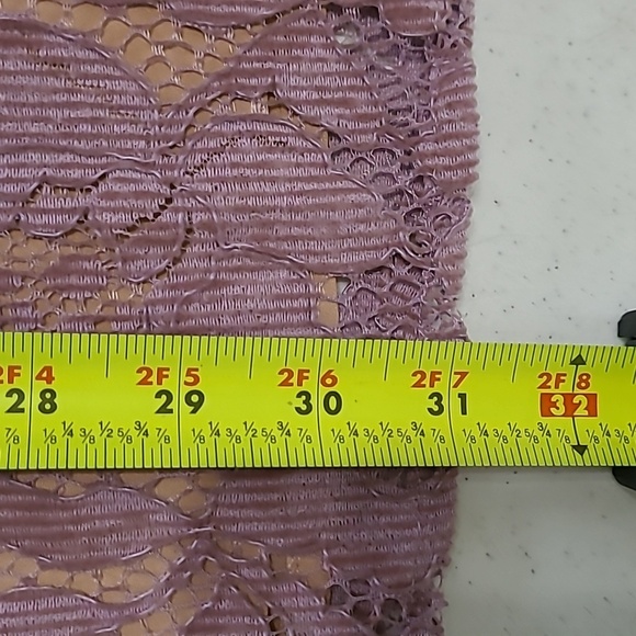 Free People lavender & tan spaghetti strap dress size 0 - Picture 12 of 12